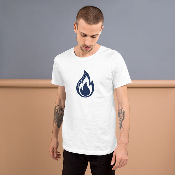 Flame Unisex T-Shirt (Navy)