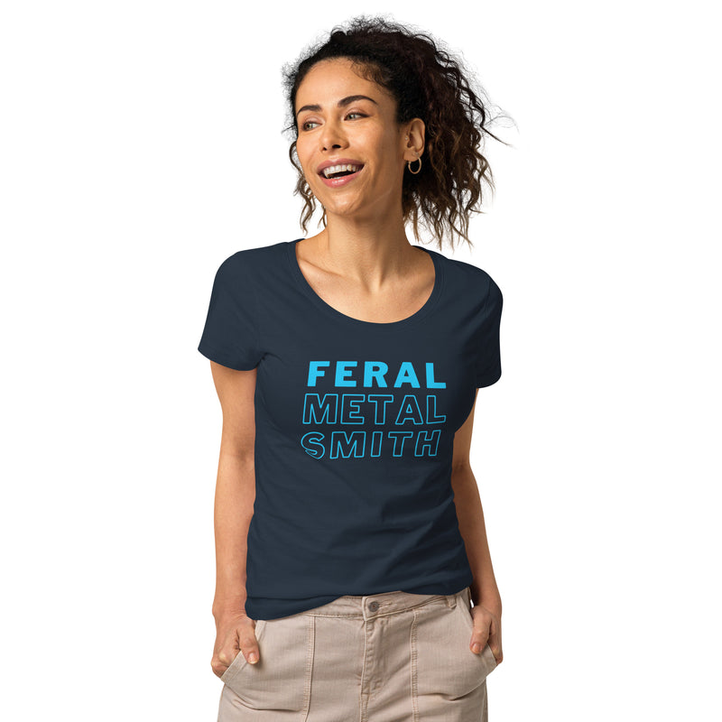 Feral Metalsmith Women’s basic organic t-shirt