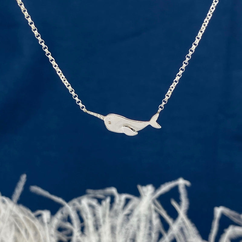 Mini Narwhal Necklace