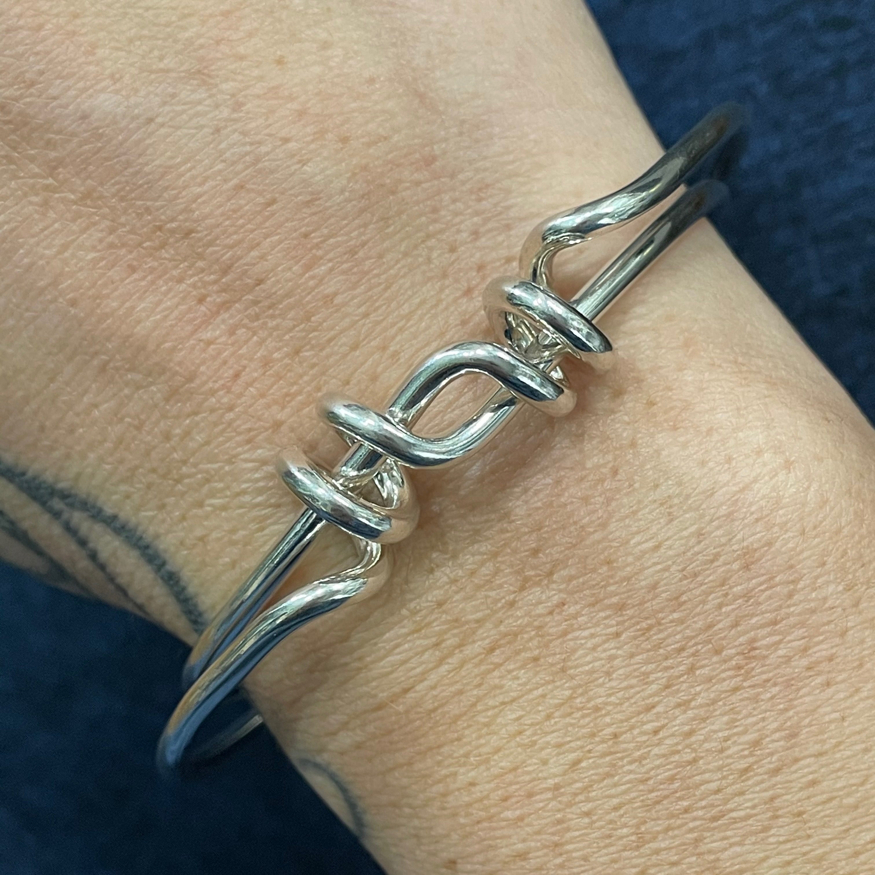 Interlocking Coil Bangles – Allie Perry Designs