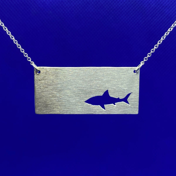 Rectangle Necklace Series - Shark