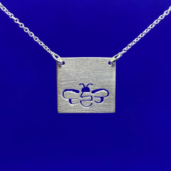 Square Necklace Series - Bee