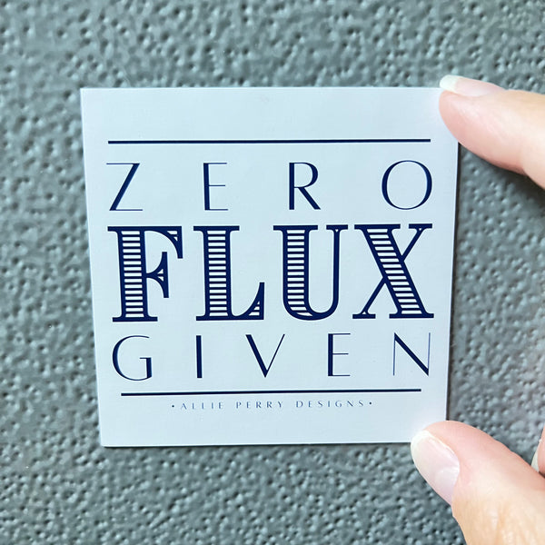 Zero Flux Given Magnet (Navy)