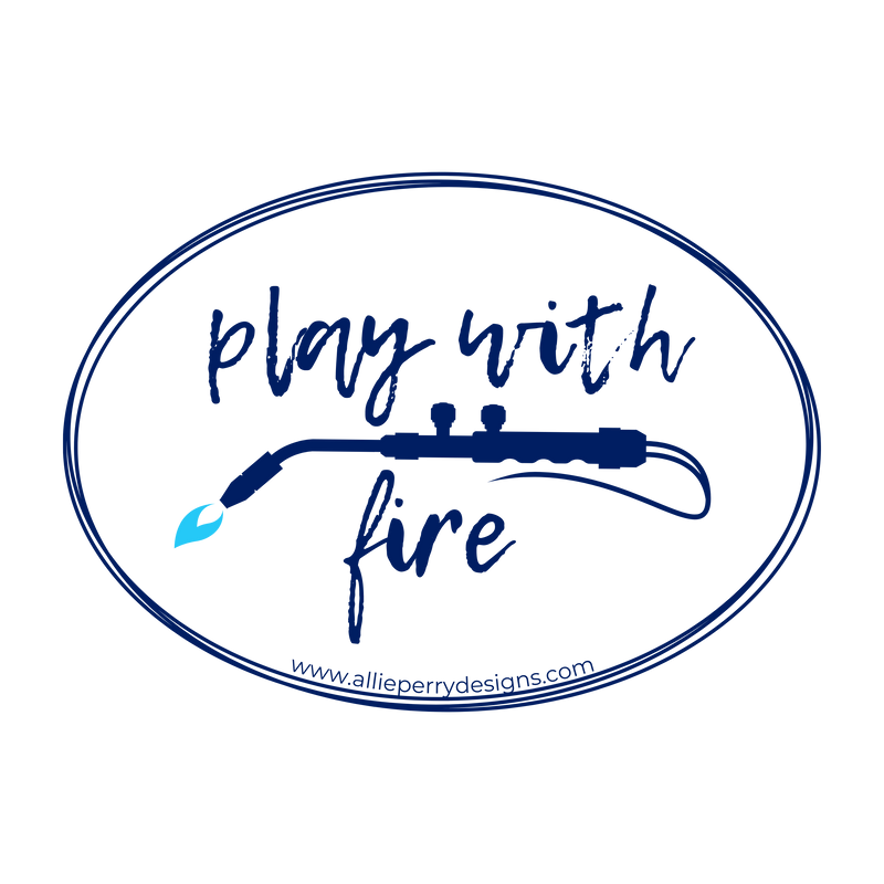 Play With Fire Sticker