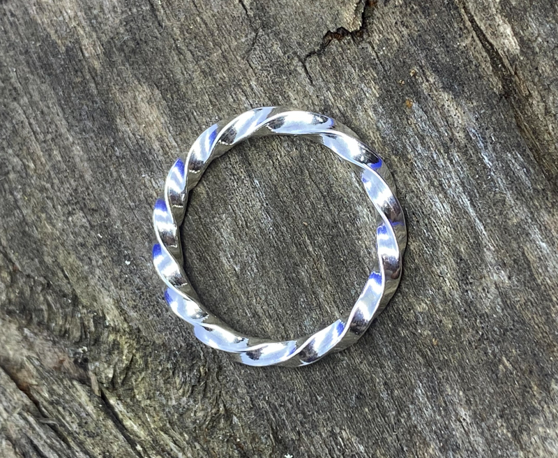 Square Full Twist Ring Made-to-Order