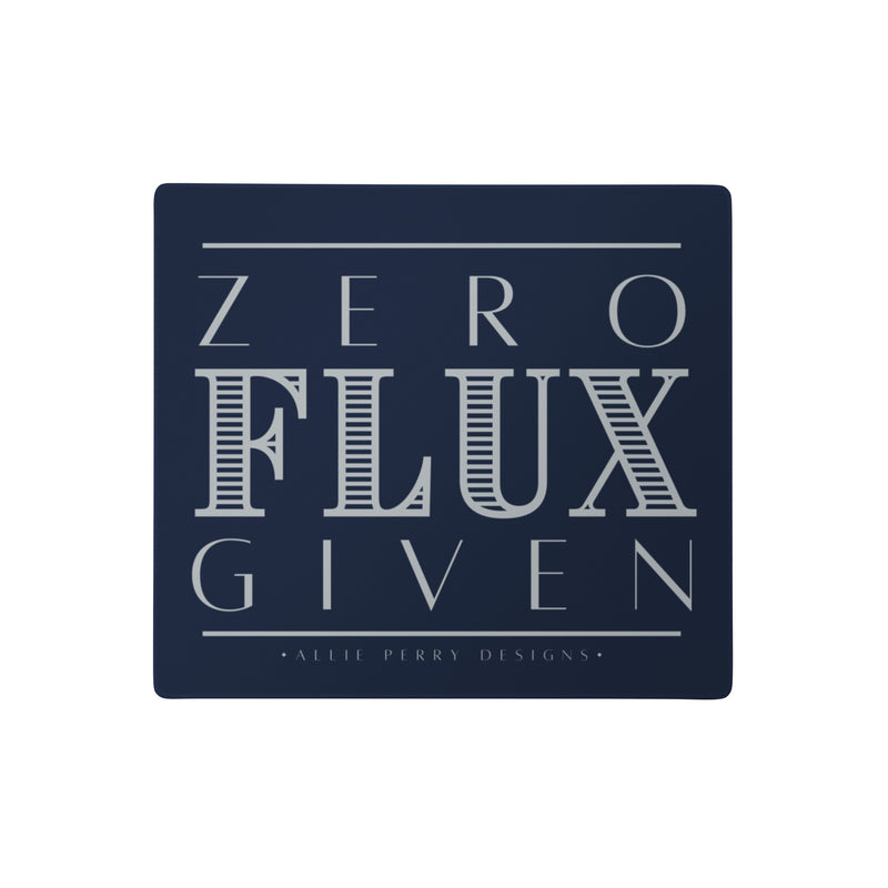 Zero Flux Given Gaming Mouse Pad (Grey on Navy)