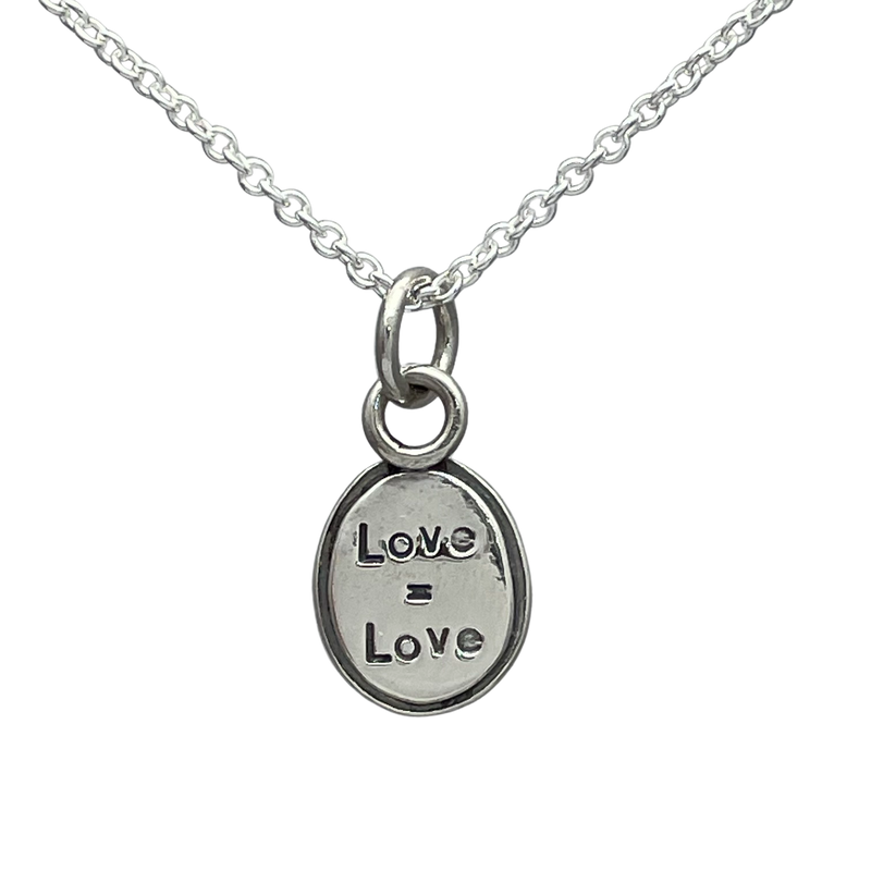 Love = Love Tanzanite in Sterling Silver