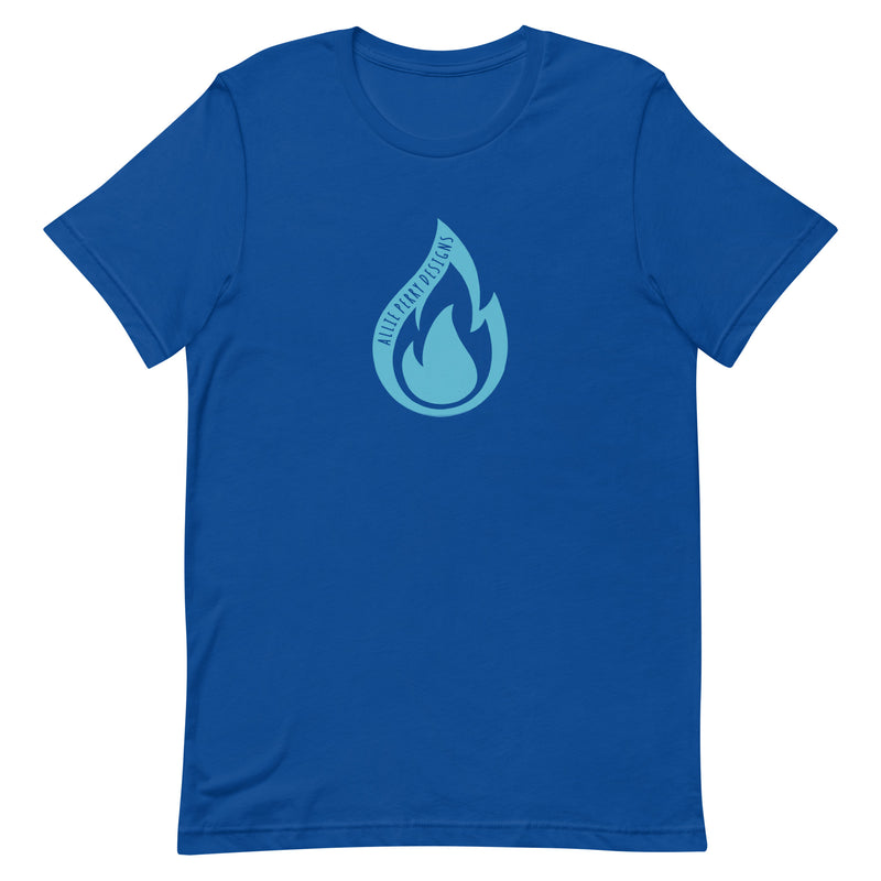 Flame Unisex T-Shirt (Aqua)