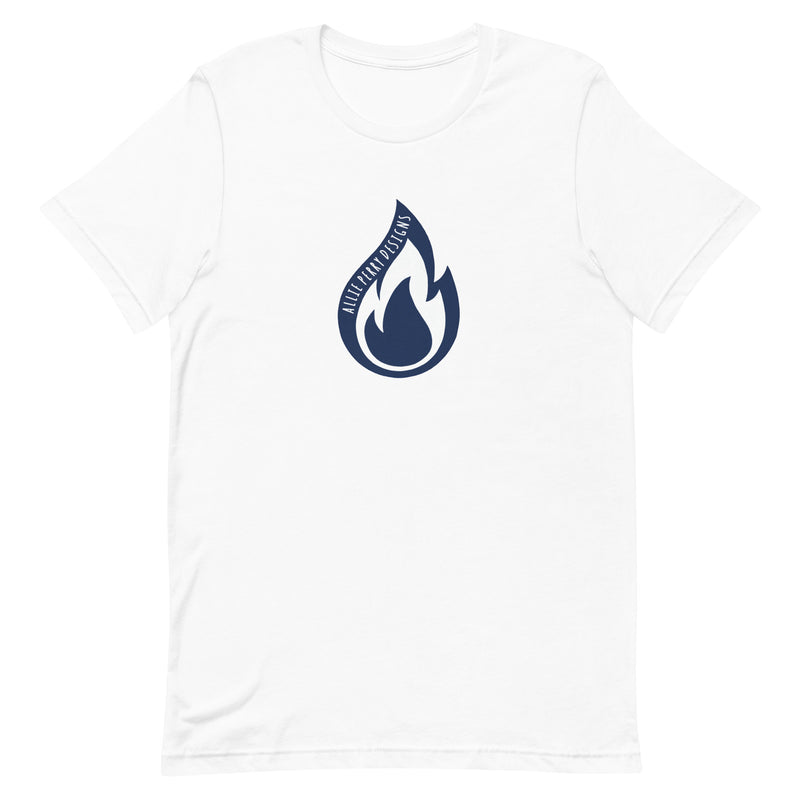 Flame Unisex T-Shirt (Navy)