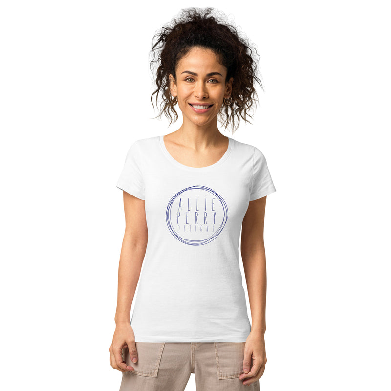 Allie Perry Designs Logo Women’s Basic Organic T-Shirt