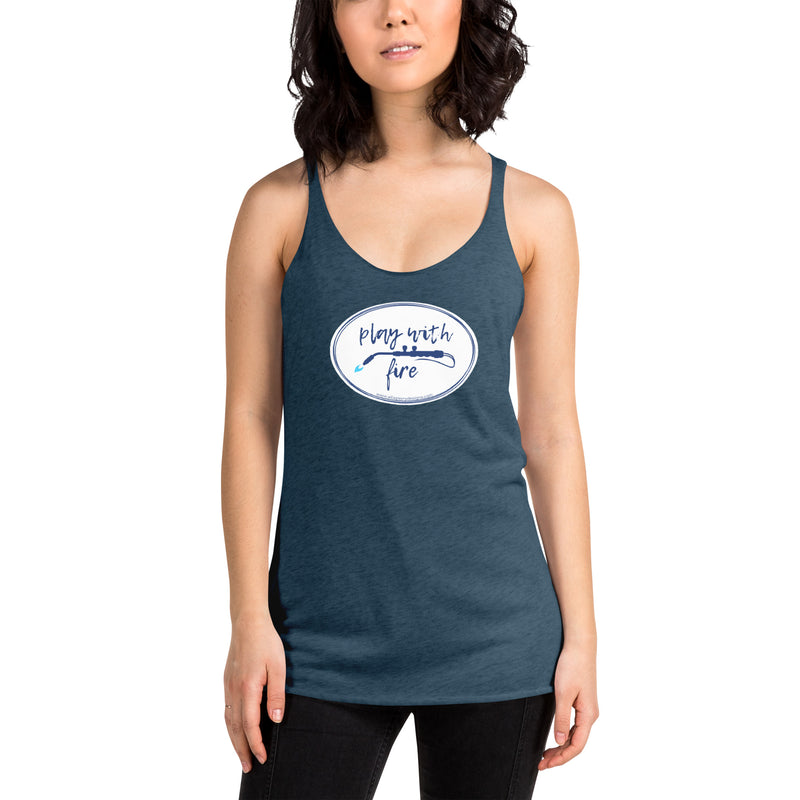 Play With Fire Women's Racerback Tank